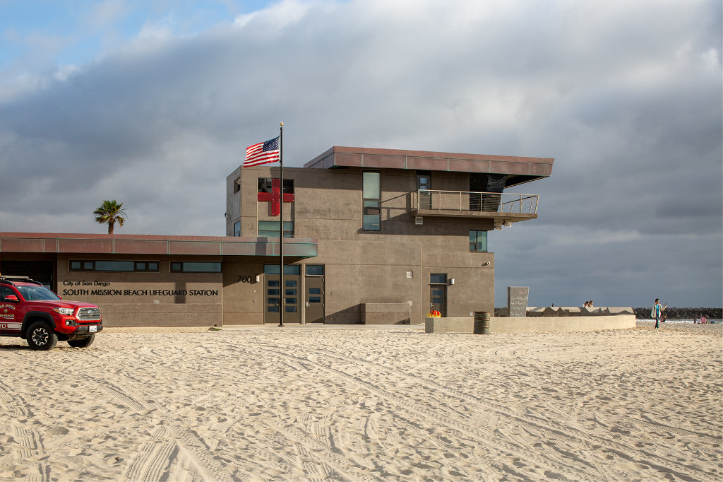 South Mission Beach Lifeguard Tower domusstudio architecture
