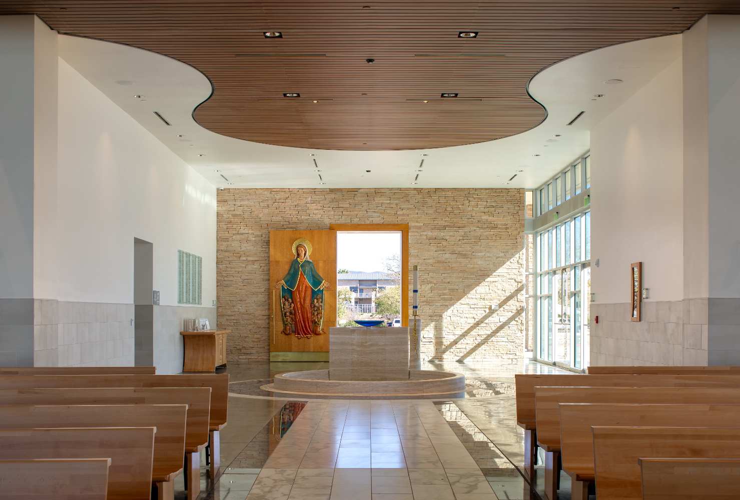 Mater Dei Catholic Church Domusstudio Architecture Mater Dei Catholic Church Domusstudio Architecture